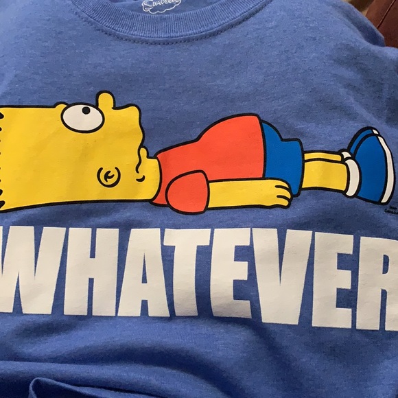 - SIMPSON’S Bart laying down exclaiming (WhatEver) SZ. M (8) - Picture 5 of 5
